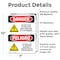 Signmission Safety Culture Sign, 7 in Width, Vinyl Decal, Rectangle, Bilingual OS-2PACK-DS-D-710-VS-1175 - alternate 2